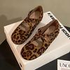 Fashion Leopard Flats Women Shoes Casual Sport Loafers Trend New Sandals Designer 2025 Summer Sneakers Fashion Walking Marie Janes Mujer