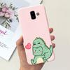 Чехол для Samsung Galaxy J6 Plus 2018 Samsung J6 (2018) J6+ J 6 J6Plus J610F J600G Милый Конфетный Цвет Мягкий Силиконовый Задний Чехол для Телефона