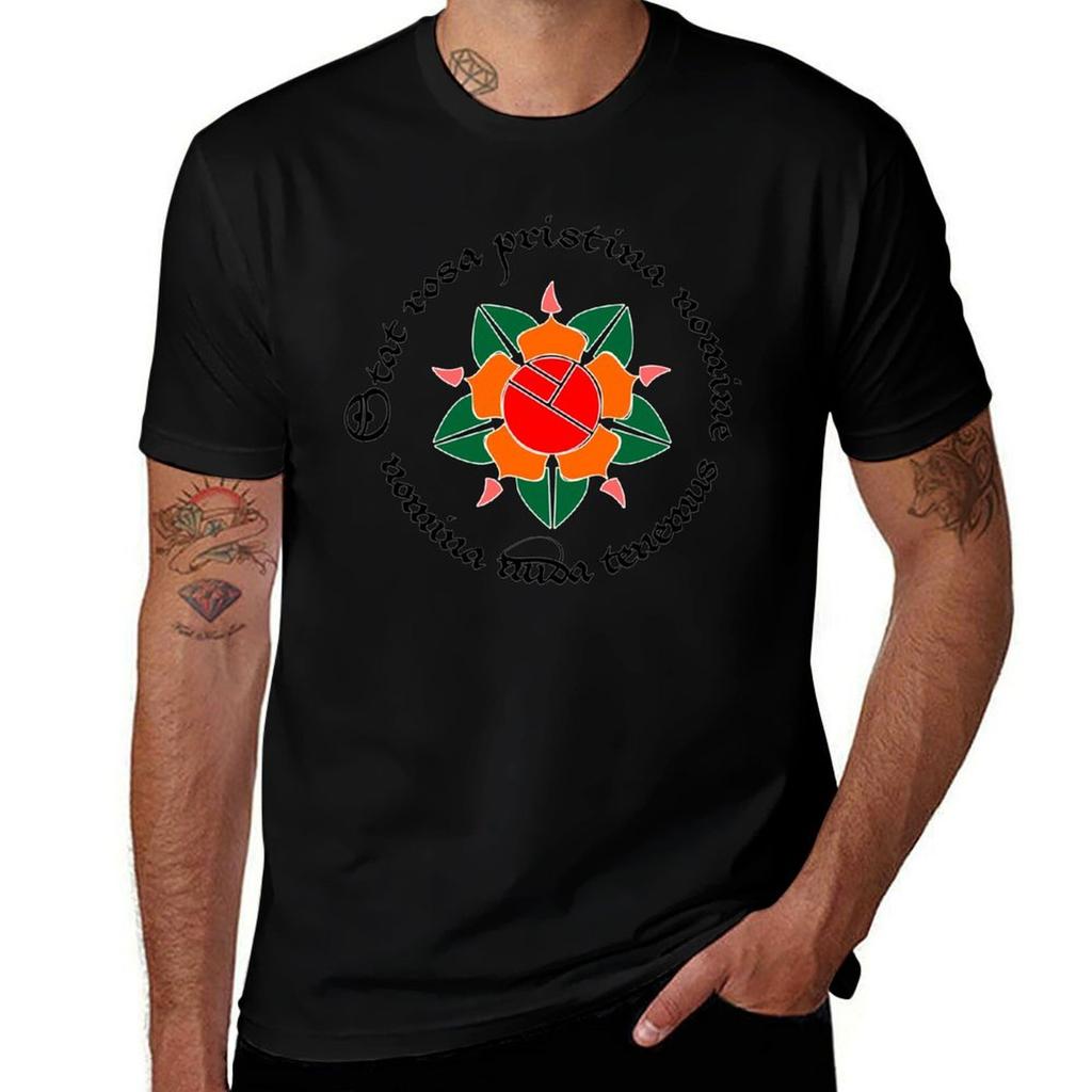 Stat Rosa Pristina Nomine Tshirt Casual Loose Fit Short Sleeve Tshirt
