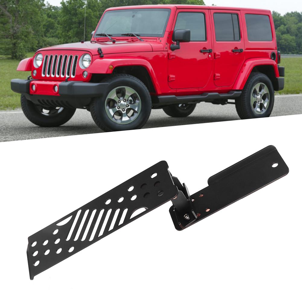 Car Foot Rest Pedal Interior Door Footrests Fit for Jeep Wrangler JK & Unlimited 2018
