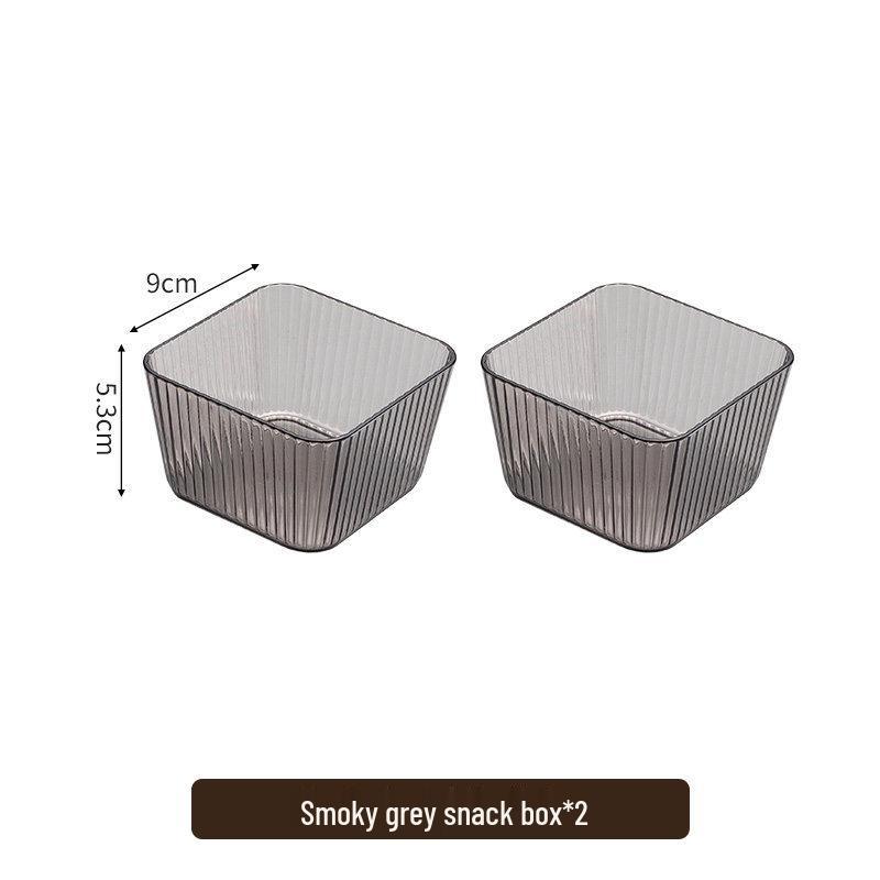 Креативная пластиковая тарелка с отделениями для закусок для гостиной или бара