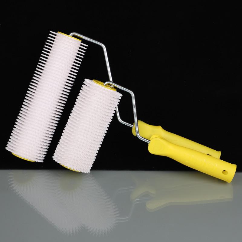 1Pc 15/22Cm Defoaming Drum Brush Spike Roller Latex Floor Self Compound Roller Leveling Screed Spiked Roller Paint Brush Roller