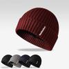 Winter Hat Add Fur Lined Warm Beanie Hat Stylish Knitted Hat for Men Women Ski Sports Winter Cap