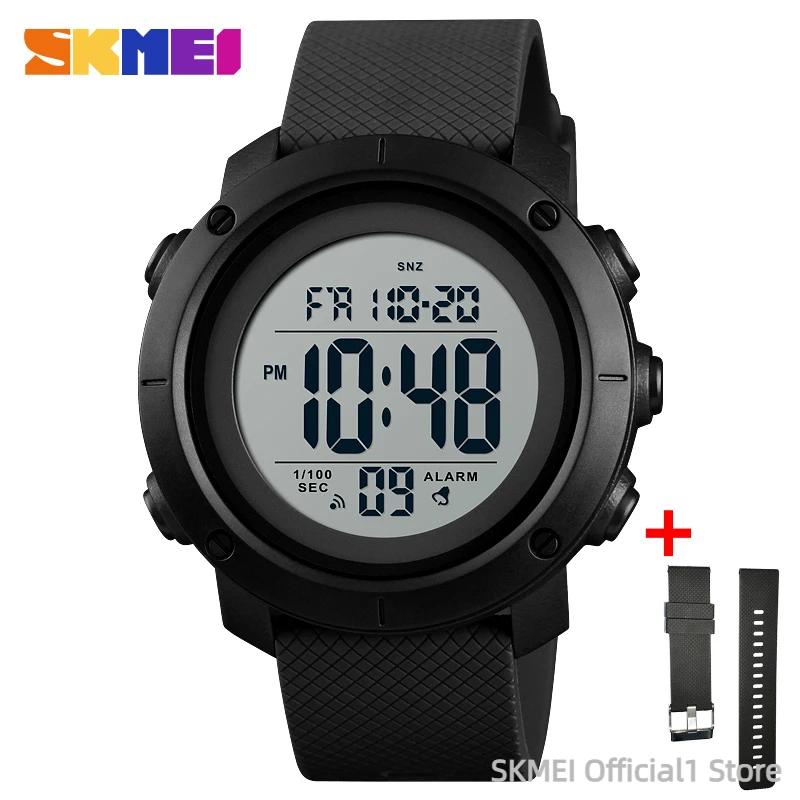 SKMEI 1426 Luxury Digital Watch for Men Sports Waterproof Electronic Mens Wristwatches Stopwatch Alarm Clock 1416 Reloj Hombre