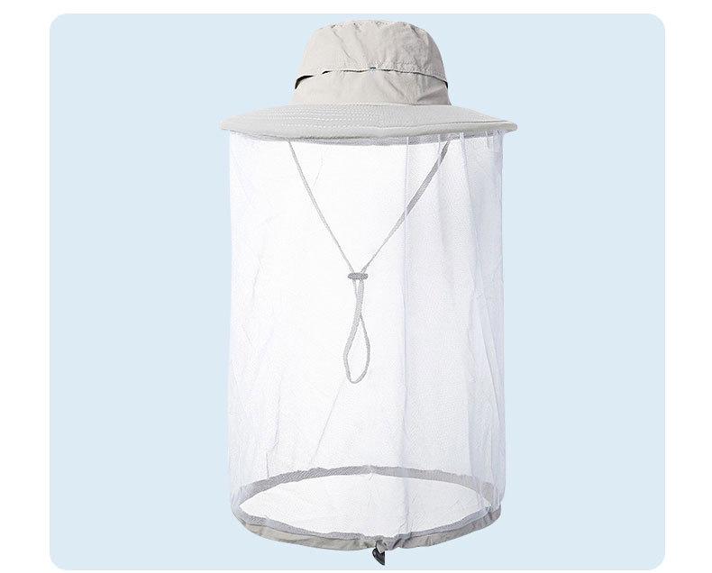 Унисекс летняя шляпа от солнца: Сетчатый, Защита от комаров, Быстросохнущий, Водонепроницаемый, Идеально подходит для рыбалки и альпинизма