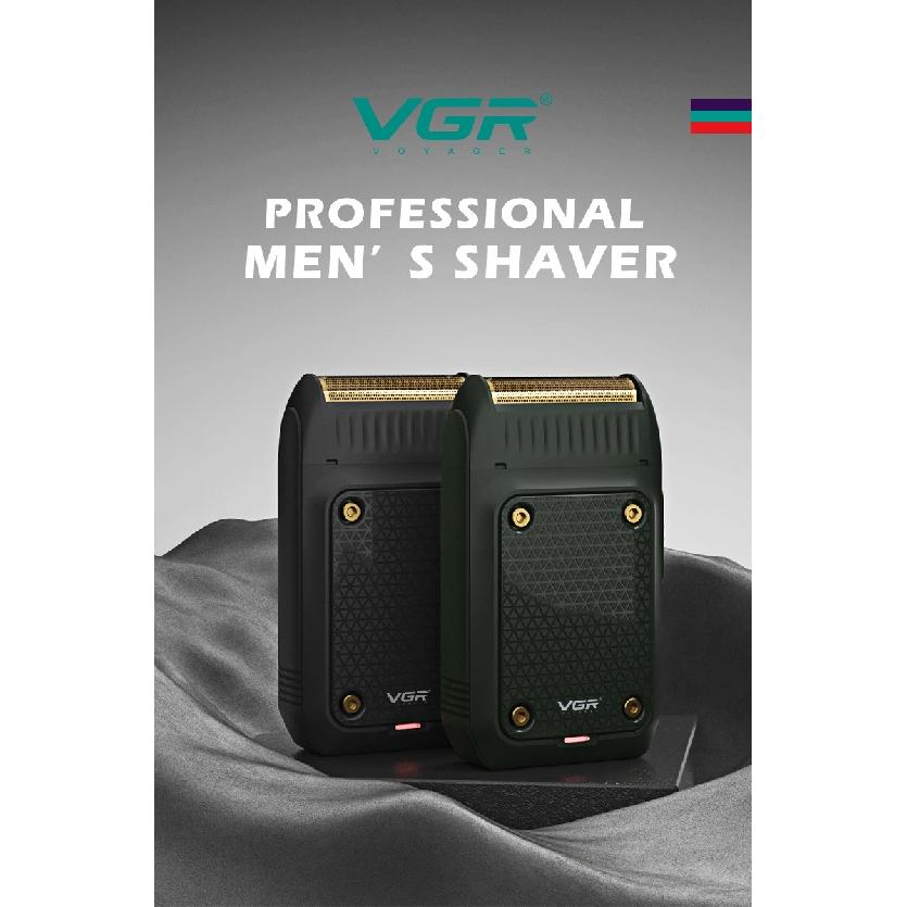 VGR Razor Electric Shaver Professional Hair Trimmer Rechargeable Razors Portable Beard Trimmer Mini Hair Shaver for Men V-353