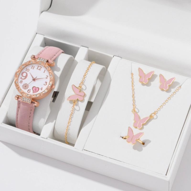 Женские кварцевые часы Geneva с модным ремешком