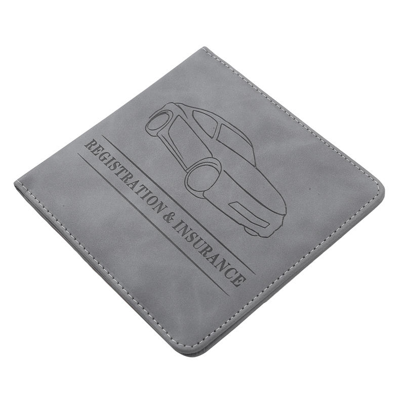 Защитный чехол для документов о страховании автомобиля, короткая сумка для хранения водительских прав мотоцикла, держатель для удостоверения личности, кошелек из искусственной кожи