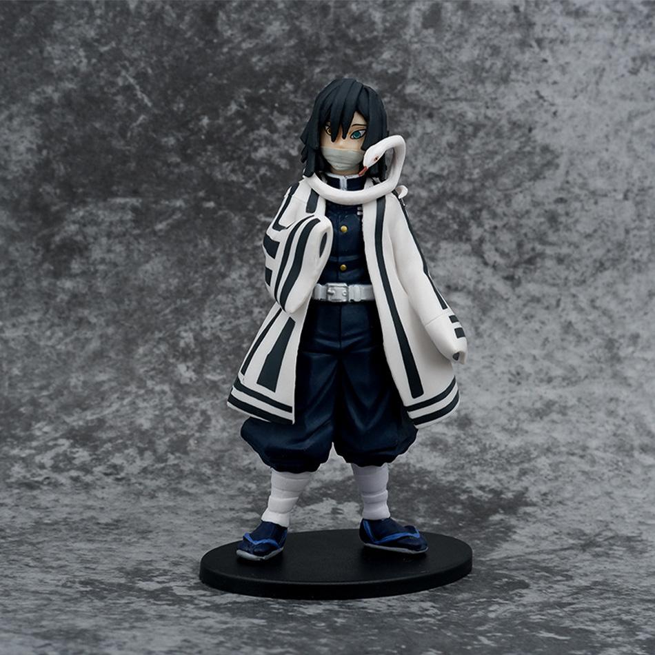 Аниме фигурка Demon Slayer Kamado Tanjirou Nezuko, фигурки героев из ПВХ, модель игрушки, фигурка Zenitsu, Inosuke Kimetsu No Yaiba Figura