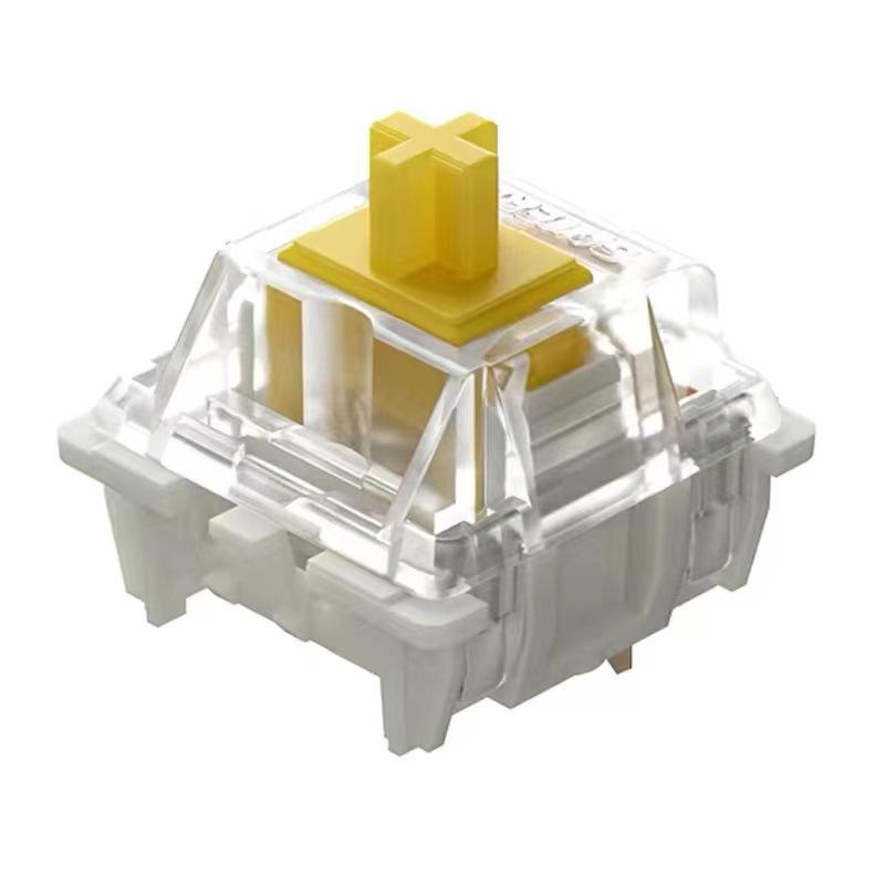 Механические переключатели клавиатуры Gateron: Кремовый, синий, красный, коричневый, черный, зеленый, желтый, белый Axes