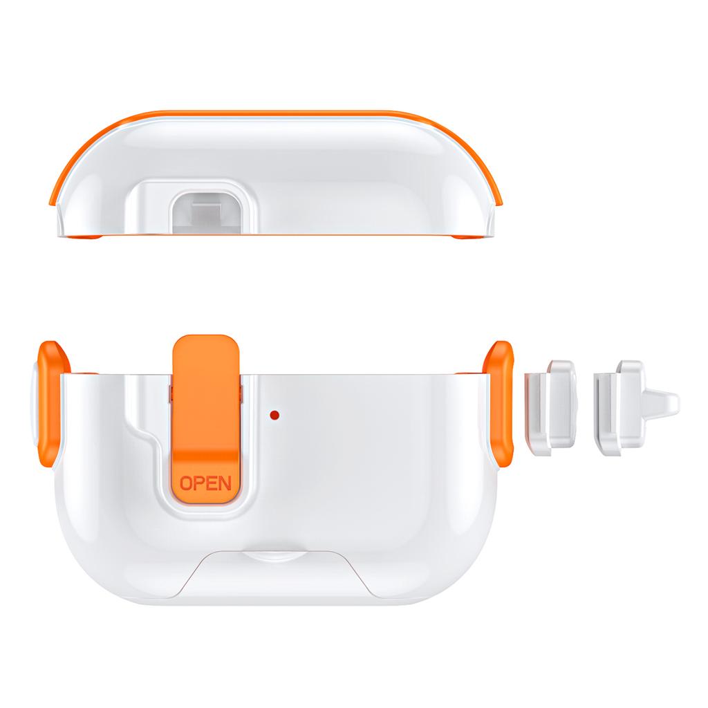 Чехол для AirPods Pro 3 с функцией подставки для телефона, защитный чехол из ТПУ и ПК для TWS-наушников