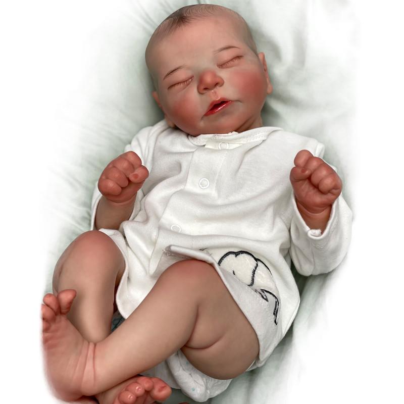 Sleeping Reborn Bebê 20-дюймовая кукла Chase Reborn Baby, художница, рисующая кукла ручной работы