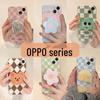 Прозрачный мобильный чехол для OPPO R9/R11/R15/R17 и Reno 3/4/5 с новым стильным держателем для клея