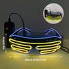 Colorful Luminous Glasses for Music Bar KTV Christmas Valentine's Day Party Decoration LED Goggles Festival Performance Props