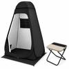 tent in approximately 5 Includes folding Features a changing portable UV protection rain floor and storage Ideal for outdoor beach and emergency