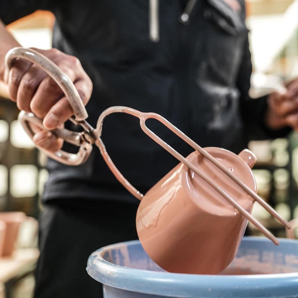 Кружка Wired Beans Eternal Arita Ware 270 мл Тэнмоку, Двустенная (39Арита), (Черный уголь, 1)