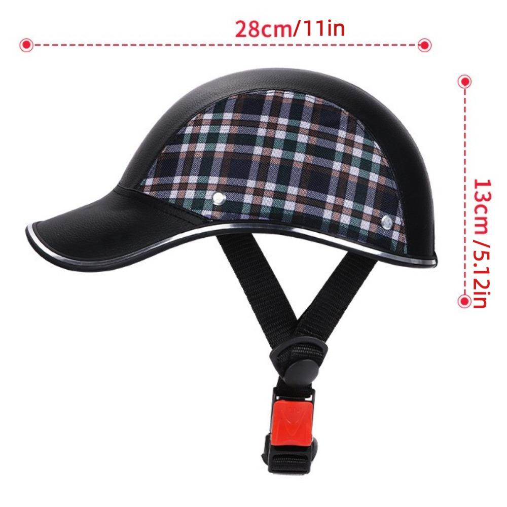 Safety Bicycle Helmet Baseball Cap Style Bike Hard Hat Light Motorcycle Half Helmet MTB