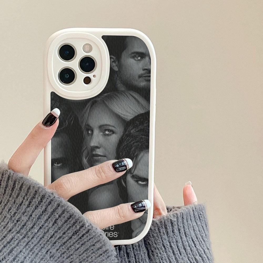 Американский фильм Дневники вампира Чехол для телефона Жесткая кожа Для IPhone 16 15 14 13 12 Mini 11 14 Pro Max Xs X Xr 7 8 Plus Fundas