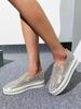 Новые мокасины Water-diamond на толстой подошве с односторонними ботинками Lazy Shoes