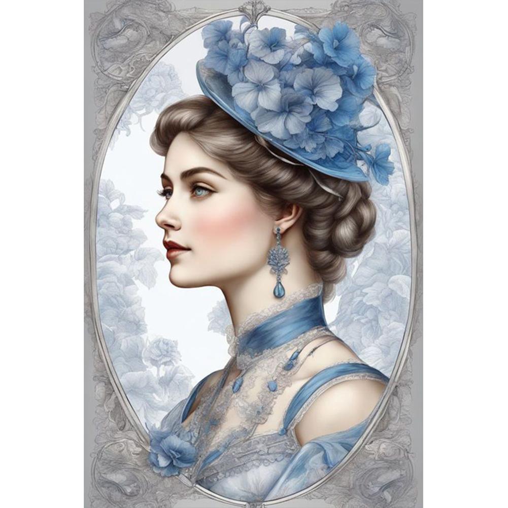 Картина по номерам Масляная живопись Серия женских персонажей 40x60см Сделай сам Масляное искусство Украшение стен дома Холст Картина девушки