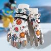 Waterproof Kids' Ski Gloves - Warm, Non-Slip, Thickened, Velvet-Lined for Boys & Girls