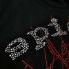 Unisex Spider Web Hoodie Sweatshirt Pink TC FW23 Casual Streetwear Pullover Winter