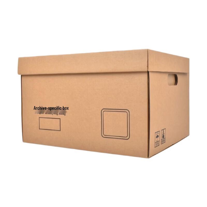 Kraft Paper Accounting Archive Box