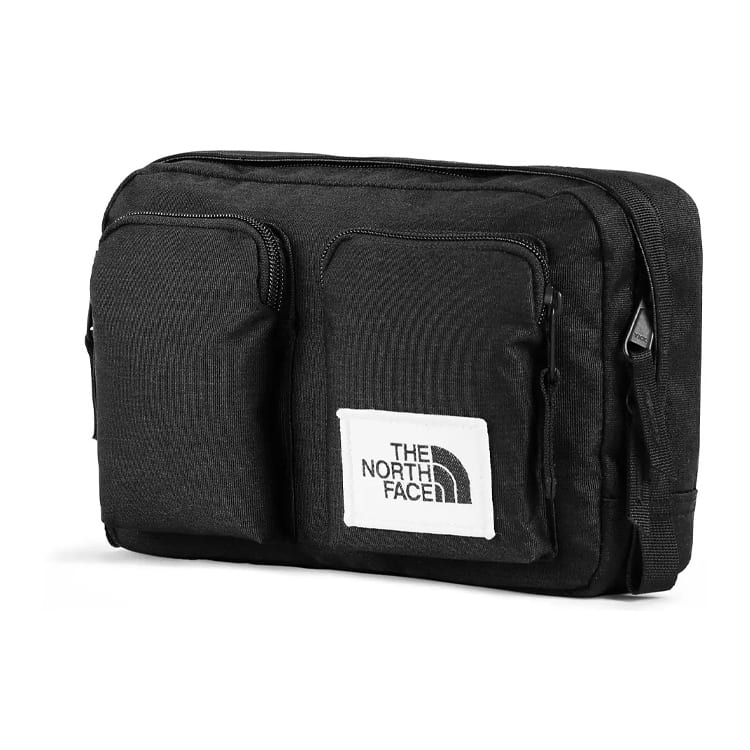 The North Face 12 л Сумка через плечо и на одно плечо для улицы Нейлон Черная Мужская NF0A3G8M