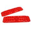 Off Road Traction Boards All Weather Auto Traction Mat Tire Grip Aid Unstuck Your Car From Snow Ice Mud and Sand Red