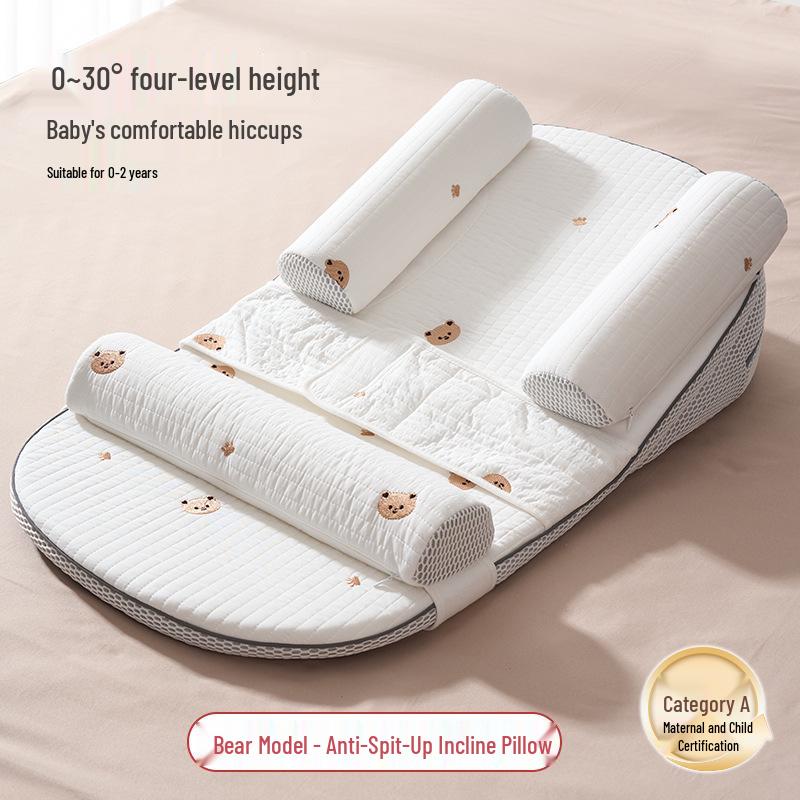 Регулируемая подушка для кормления новорожденных: Поддержка от газов и срыгиваний