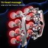 Электрический массажер с 16 головками для глубокого расслабления тканей 30 уровней Тихая машина для массажа плеч для спины