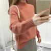 High Quality Women Turtleneck Sweater Women Top Woman Long Sleeve Warm Sweaters Knitted Pullover