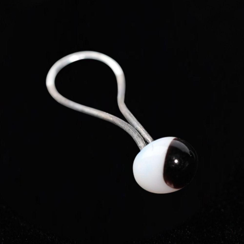 1pair Black DIY Kit Crafts Glass Eyes For BJD Doll/for OB11 Dolls/for Teddy Bear Dolls