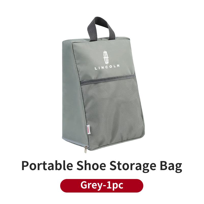 Car Sneaker Organizers Travel Shoe Bag Storage Case For Lincoln MKZ MKX Aviator Navigator Continental Corsair MKC MKT Nautilus