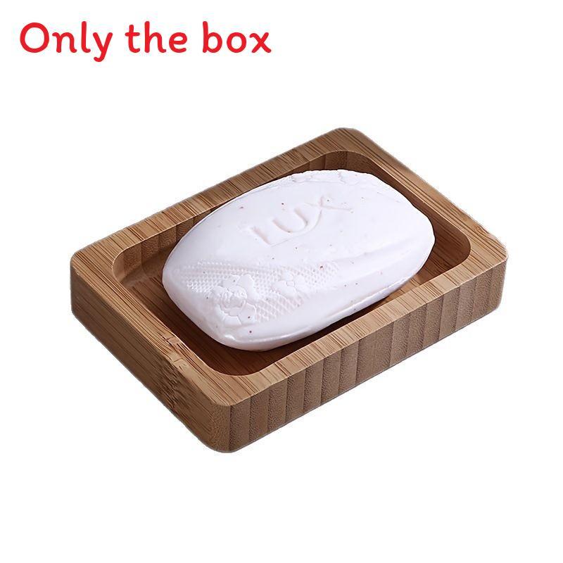 Minimalist Wooden Soap Dispenser With Drainage For Kitchen And Bathroom