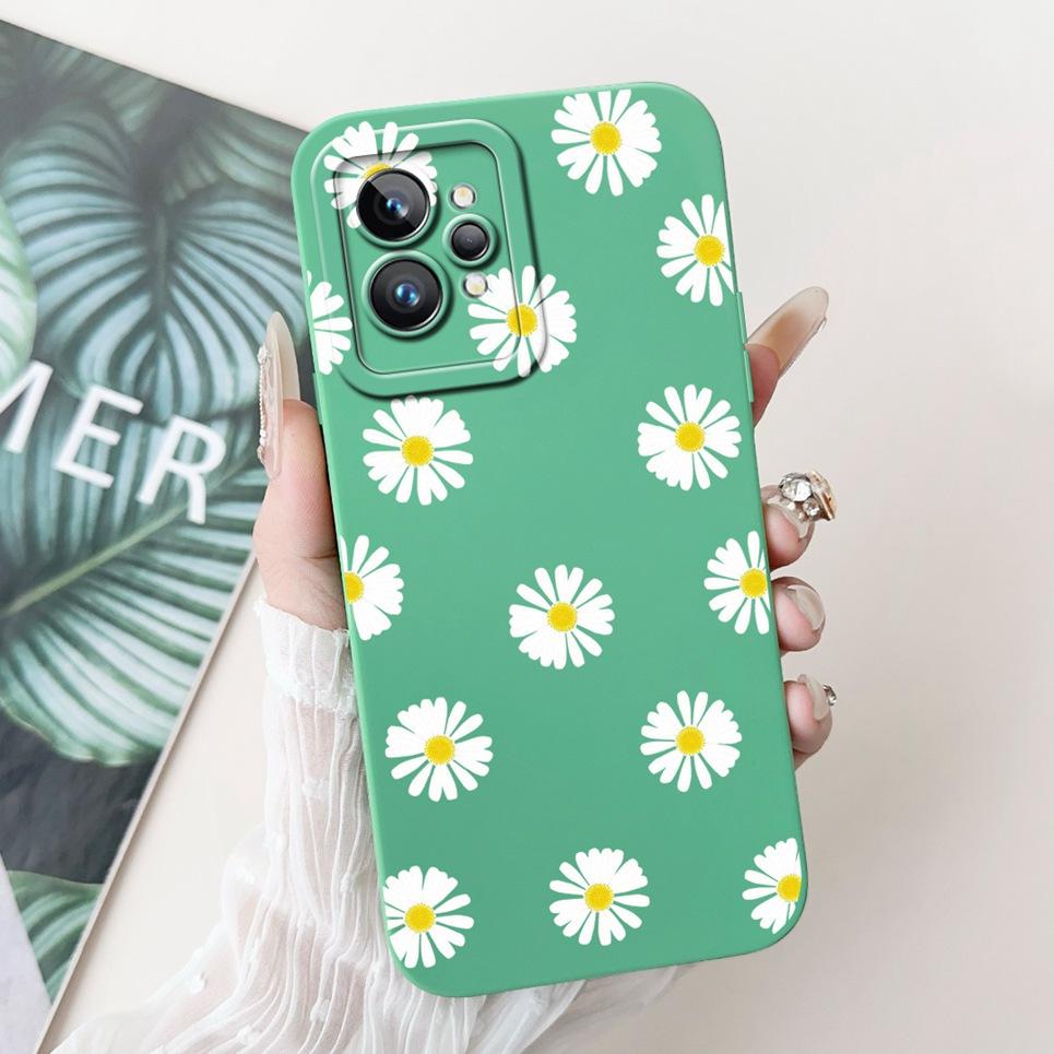Девочковый чехол-сердечко для Realme GT2 Pro Чехол Realme GT Neo2 GT2 GT Neo 3T Funda Мягкий матовый силикон Защитная крышка для объектива Capa