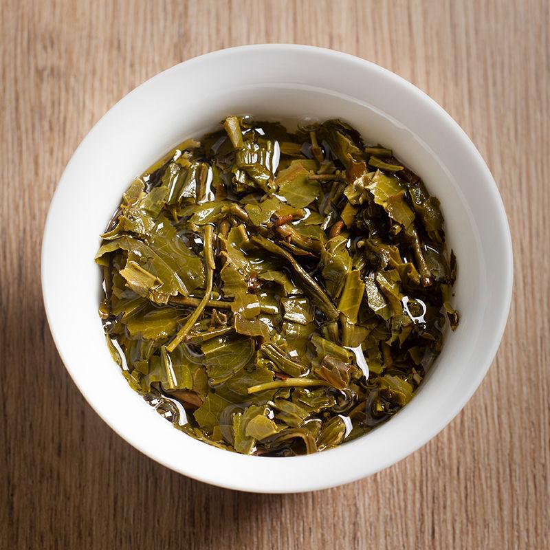 Мини-чай для фитнеса Pu Erh Tuocha со вкусом листьев лотоса Shen Puer Pu'er 500 г в сыром виде