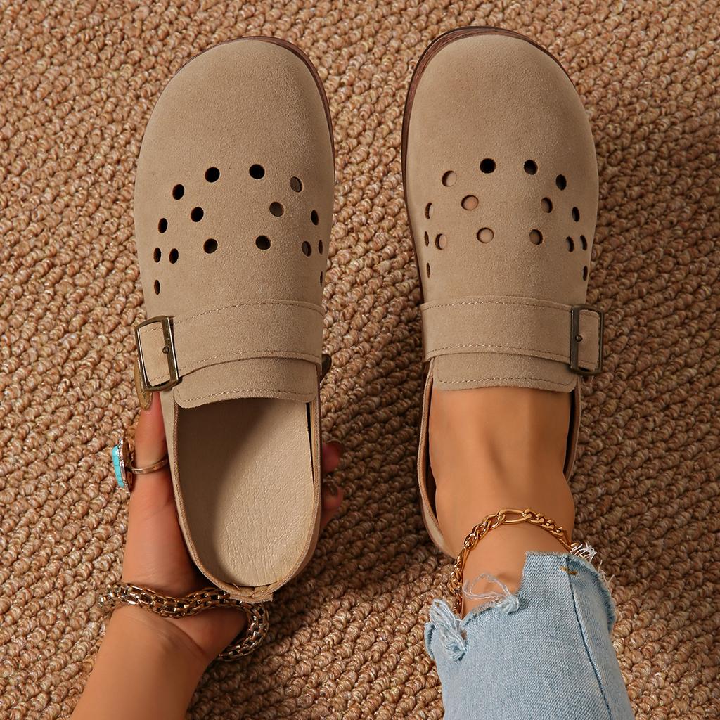 Fashion 2025 Women Baotou Slippers Retro Fashion Beach Slippers Non-Slip Mules Shoes Women Lightweight Slip on Slippers Slides Women