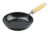 Pearl Metal Iron Frying IH Black Tsubame-Sanjo Pan, 20cm, Compatible, "The Iron" HB-2401,