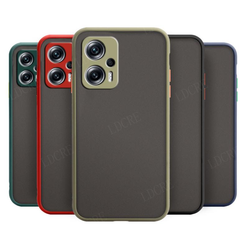 Чехол для Poco X4 GT, чехол для Xiaomi Poco X4 GT 5G, матовый противоударный полупрозрачный чехол с капюшоном для Poco X3 M3 M4 Pro X4 GT, чехол
