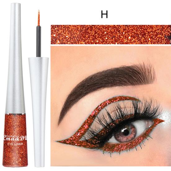 16 цветов, безопасная цветная подводка для глаз, долговечный инструмент для макияжа