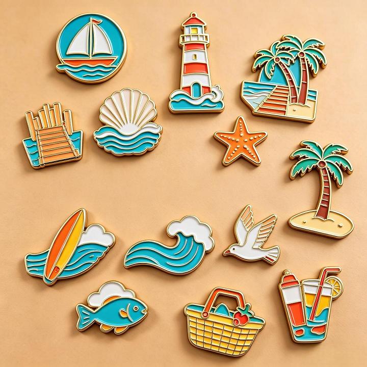 Custom Printed Magnetic Refrigerator Souvenir Gift Custom Shape Logo Print High-definition Transparent Acrylic Fridge Magnet