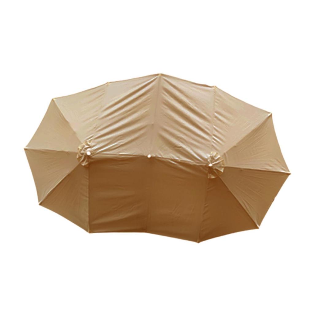 Сменная ткань для чехла для зонта с тремя головками, устойчивая к погодным условиям, чехол для навеса для патио, сада во дворе