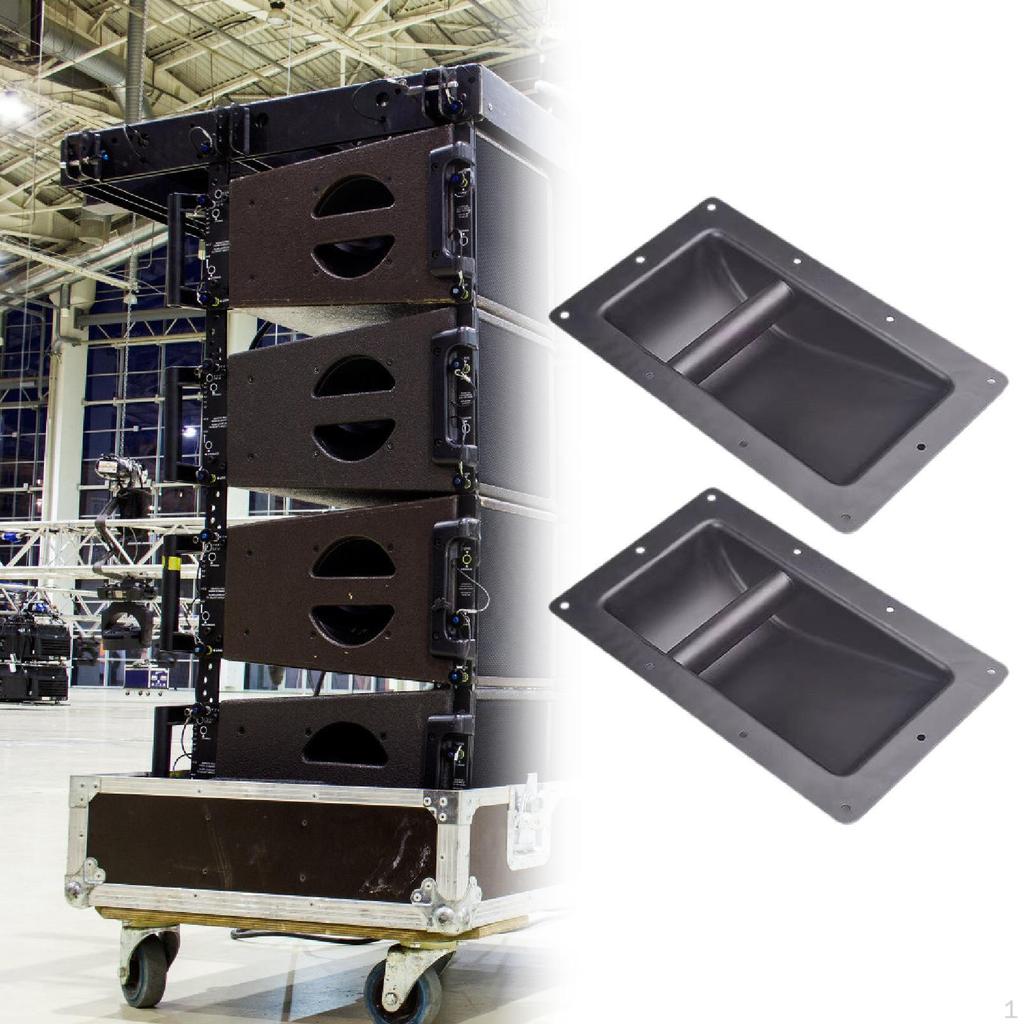 2 шт. Ручки для шкафа динамика, прочные принадлежности, боковая ручка, легкая загрузка