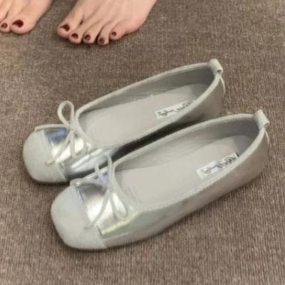 2024 Горячая Распродажа Женская Обувь Слипоны Женские Плоские Уличные Повседневные Плоские Женские Бабочки Разноцветные Слипоны Подошва Solft Женские