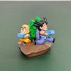 5cm/1.97in Anime Figure Goku and Krillin Action Figures Pvc Statue Desktop Ornamen Collection Model Toys Gifts