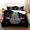 Christmas Cartoon Animation Digital Printing Bedding Four-Piece Set