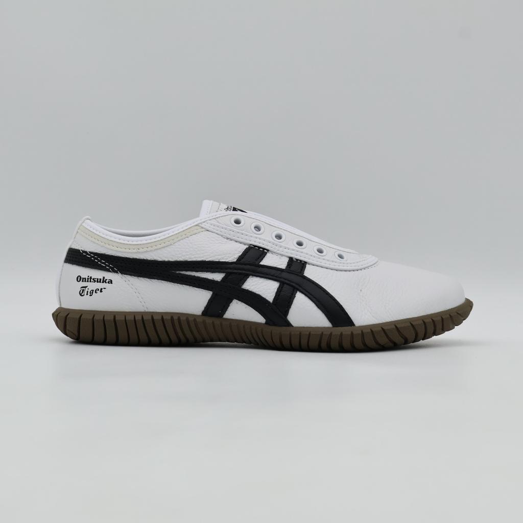 1183C529-101 Onitsuka Tiger Tsunahiki Slip On Белый Черный (Мужской)