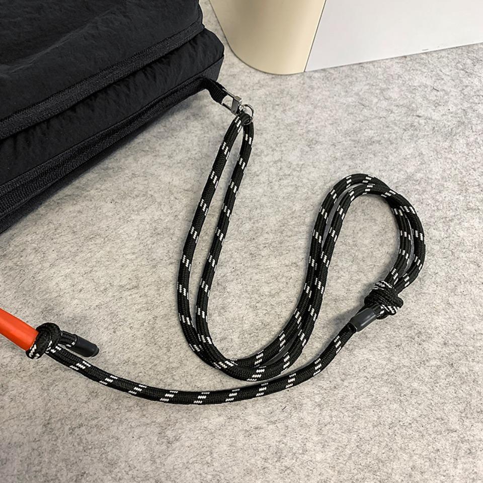 Unisex Sports Messenger Bag Large Capacity Shoulder Bag for Men Women, Durable Nylon Hiking Travel Backpack