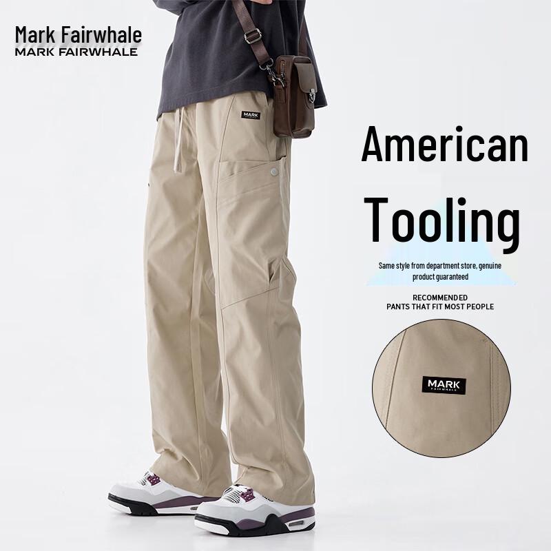 Mark Hua Fei Men's American Style Straight Leg Cargo Pants